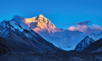 everest coucher de soleil