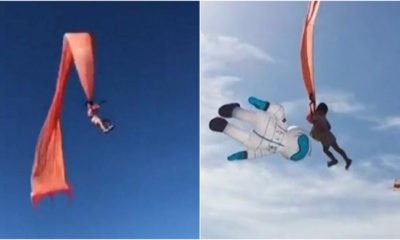 fillette cerf volant