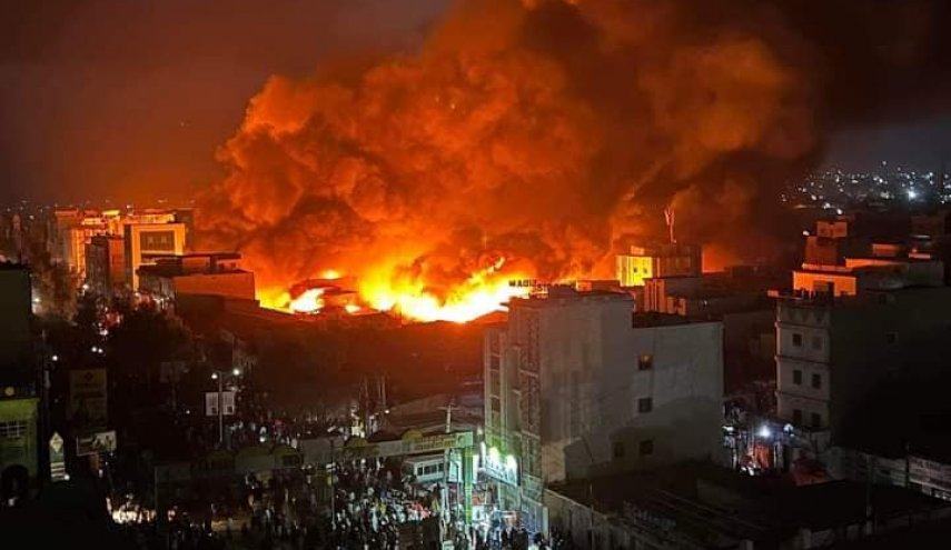 سوق المنصف باي السيطرة على حريق أتى على نقاط لبيع المعدات الإلكترونية جلنار Jollanar