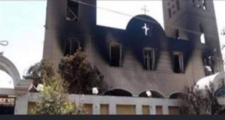 قتيل وعشرات الجرحى بحريق كنيسة في مصر جلنار Jollanar