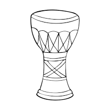 darbouka percussion instrument de le milieu est vecteur illustration 23736326 Art vectoriel chez Vecteezy