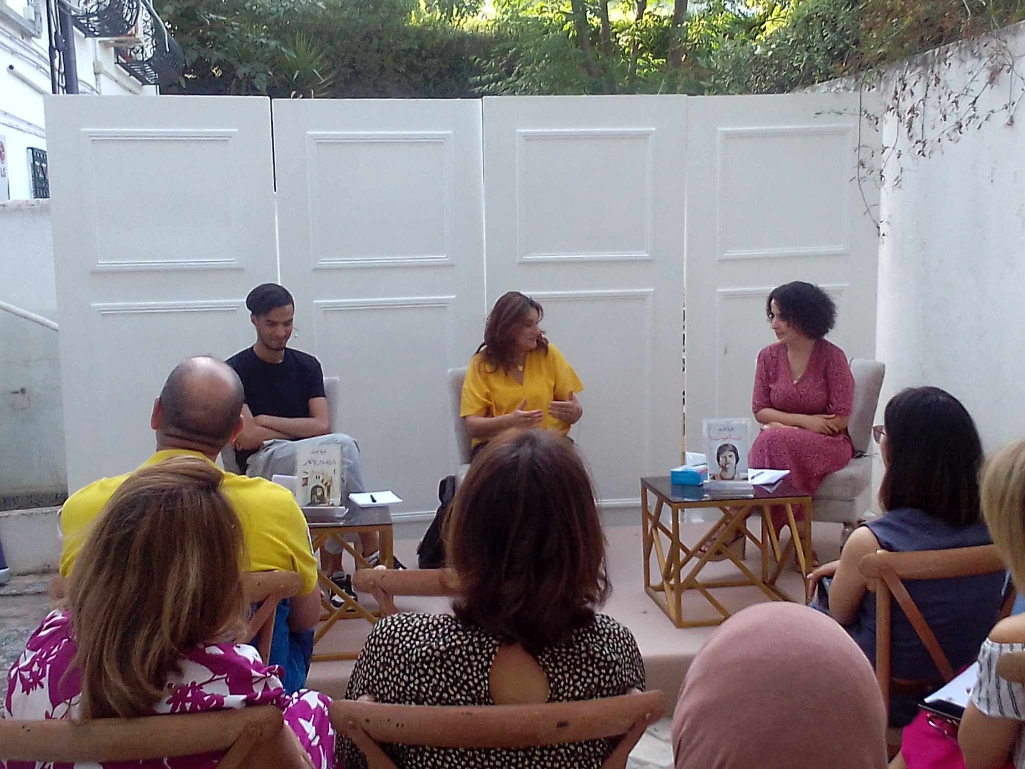 Présentation du roman dAmira Ghnim sur Wassila Bourguiba جلنار Jollanar
