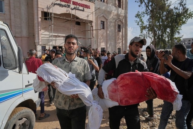 Gaza Tentes brûlées à Khan Younes جلنار Jollanar