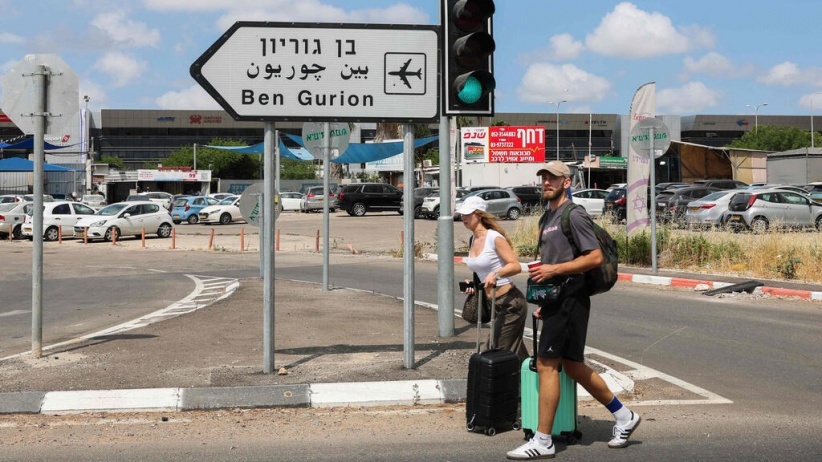 Les grandes compagnies aériennes annulent leurs vols vers Israel جلنار Jollanar