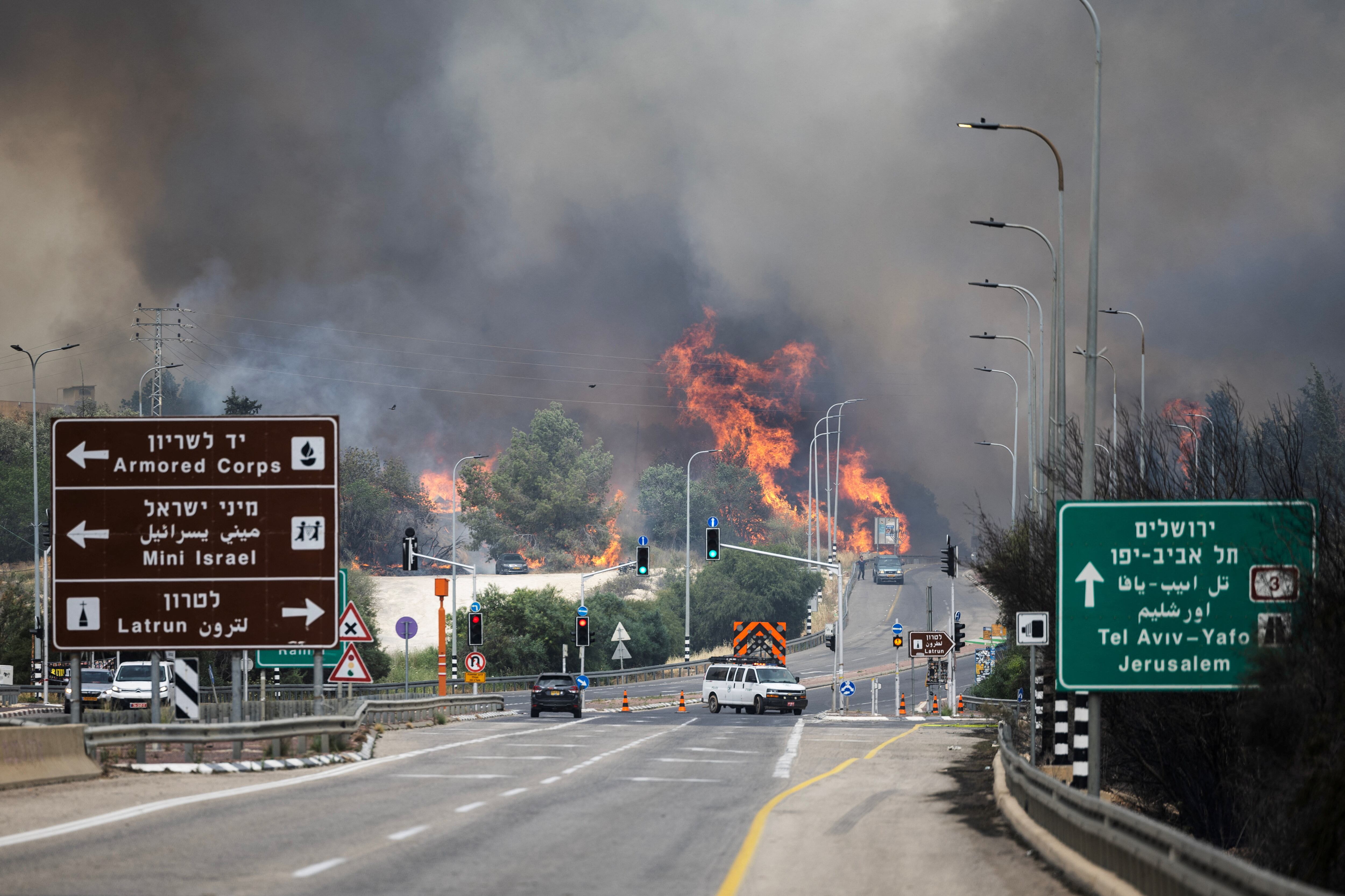 incendie à jérusalem جلنار Jollanar