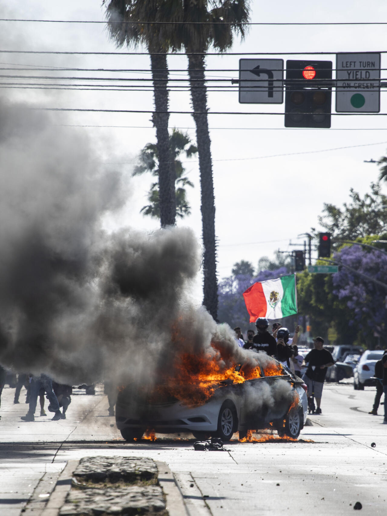 émeutes à los angeles جلنار Jollanar