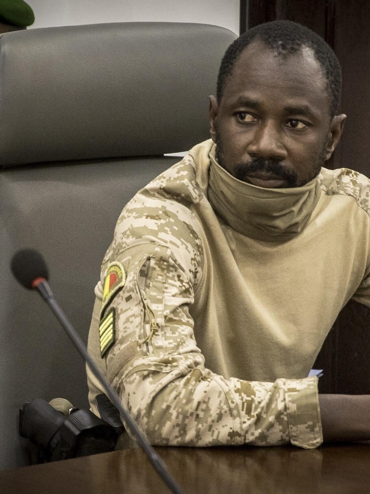 président de transition du Mali le général Assimi Goïta جلنار Jollanar